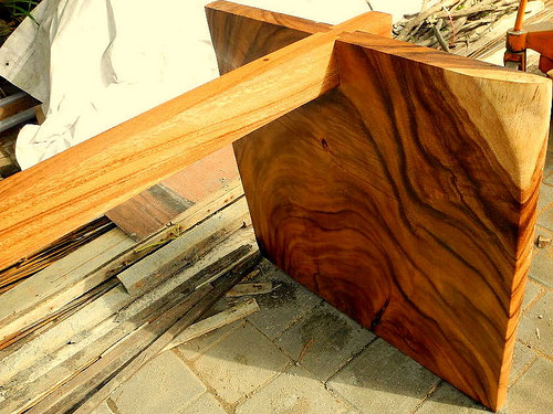 jak zrobić stół z drewna, stół z drewna